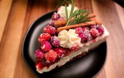 The Dish: Cranberry Pomegranate Cheesecake